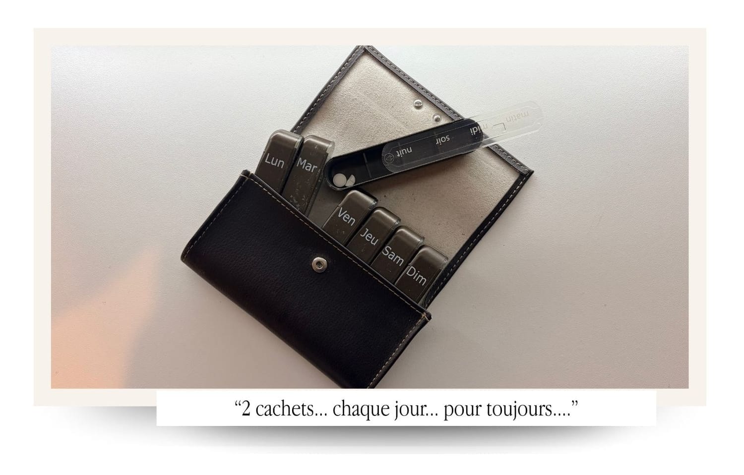 2 cachets par jour