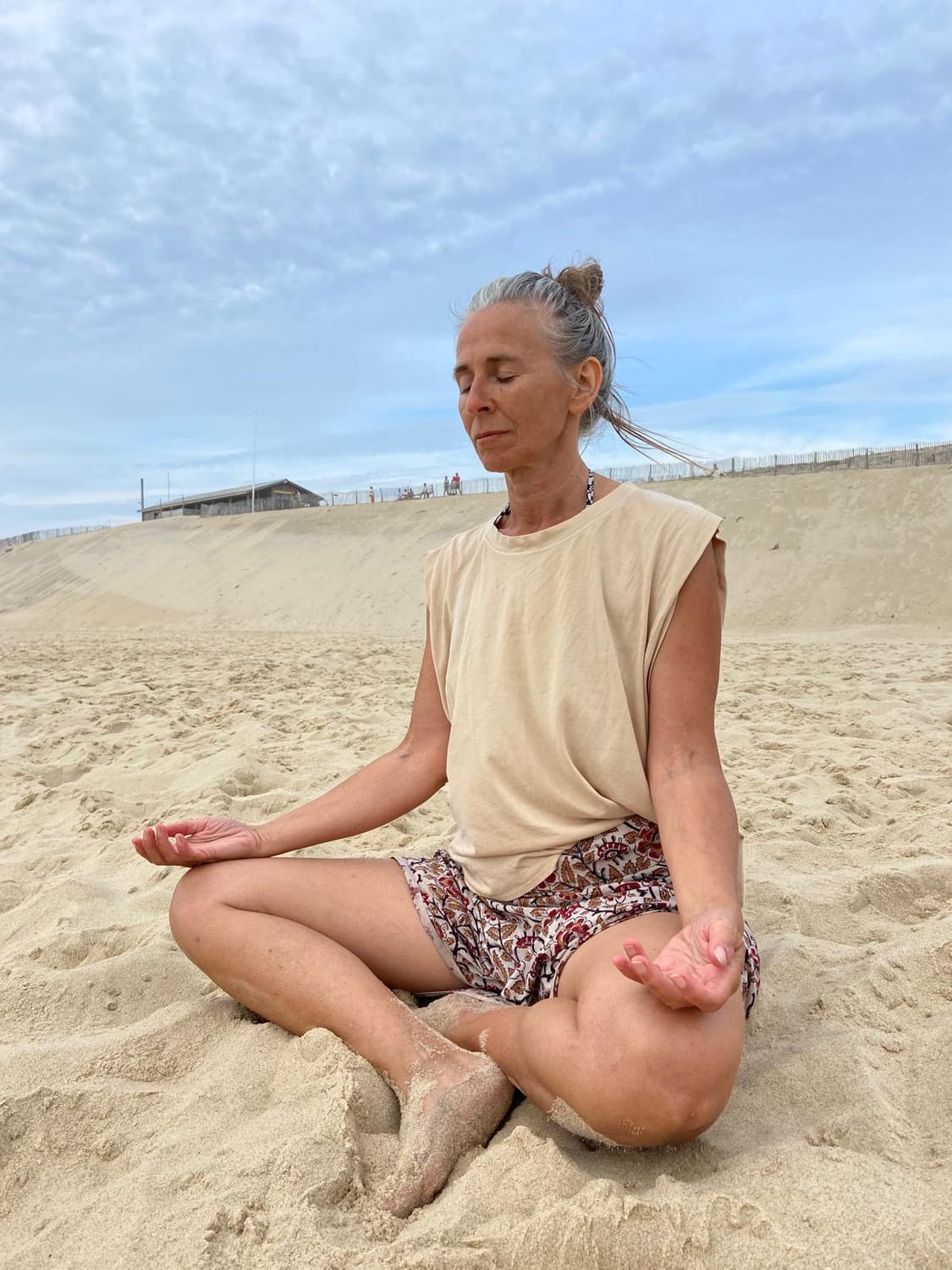 Céline Bouvot en séance Méthode Shakti