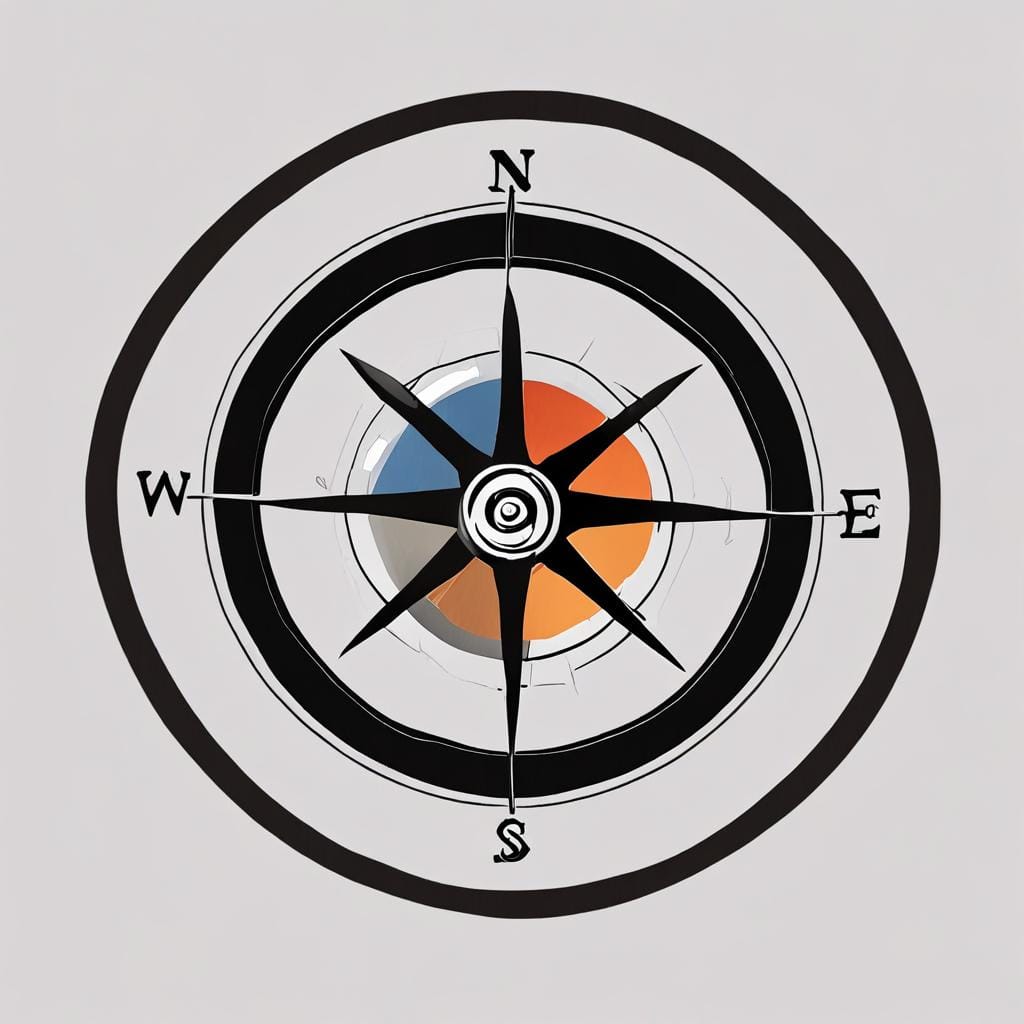 strategy compass icon