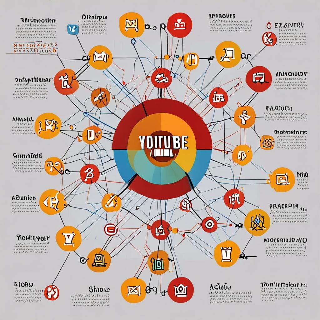YouTube strategy mindmap