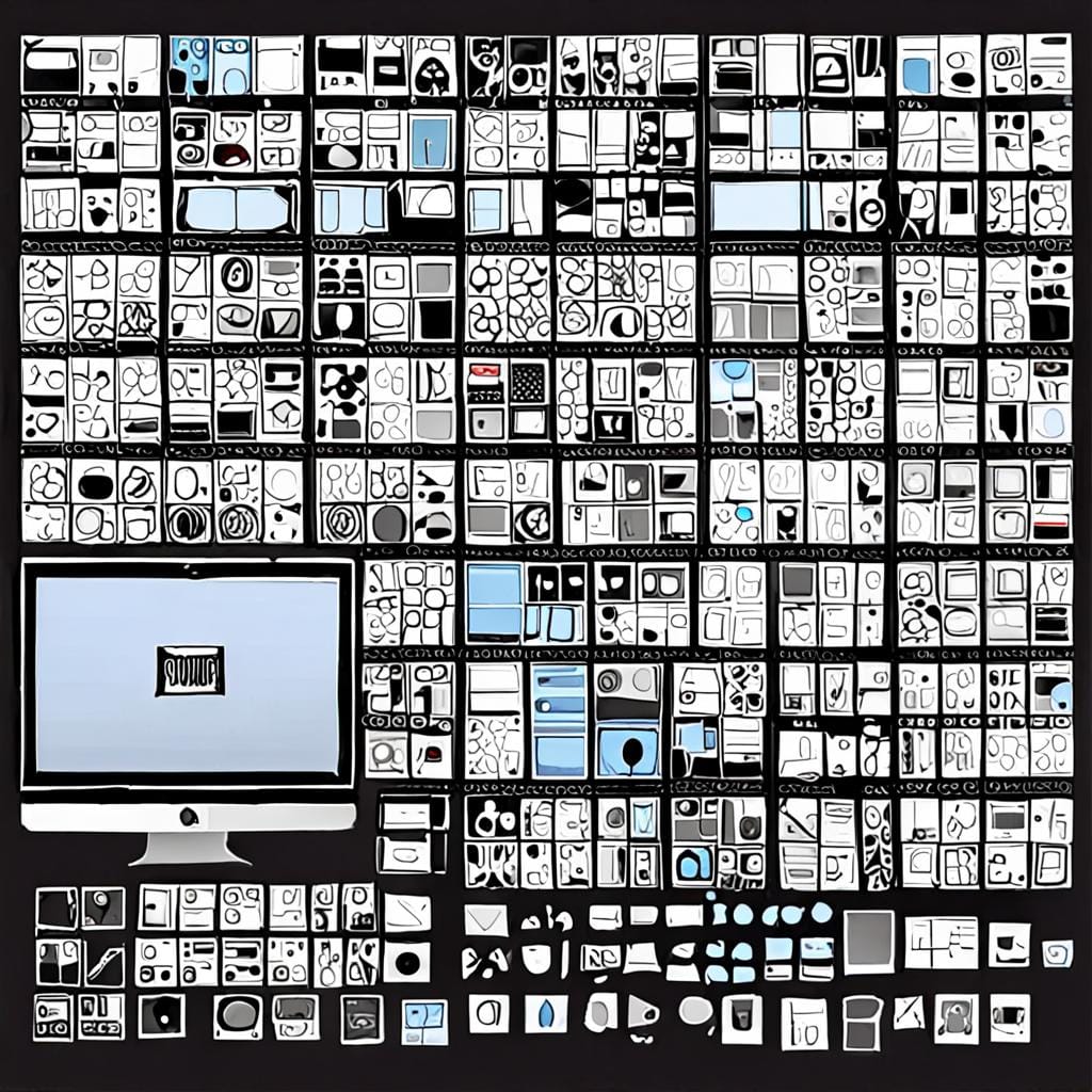 organized YouTube video catalogue diagram