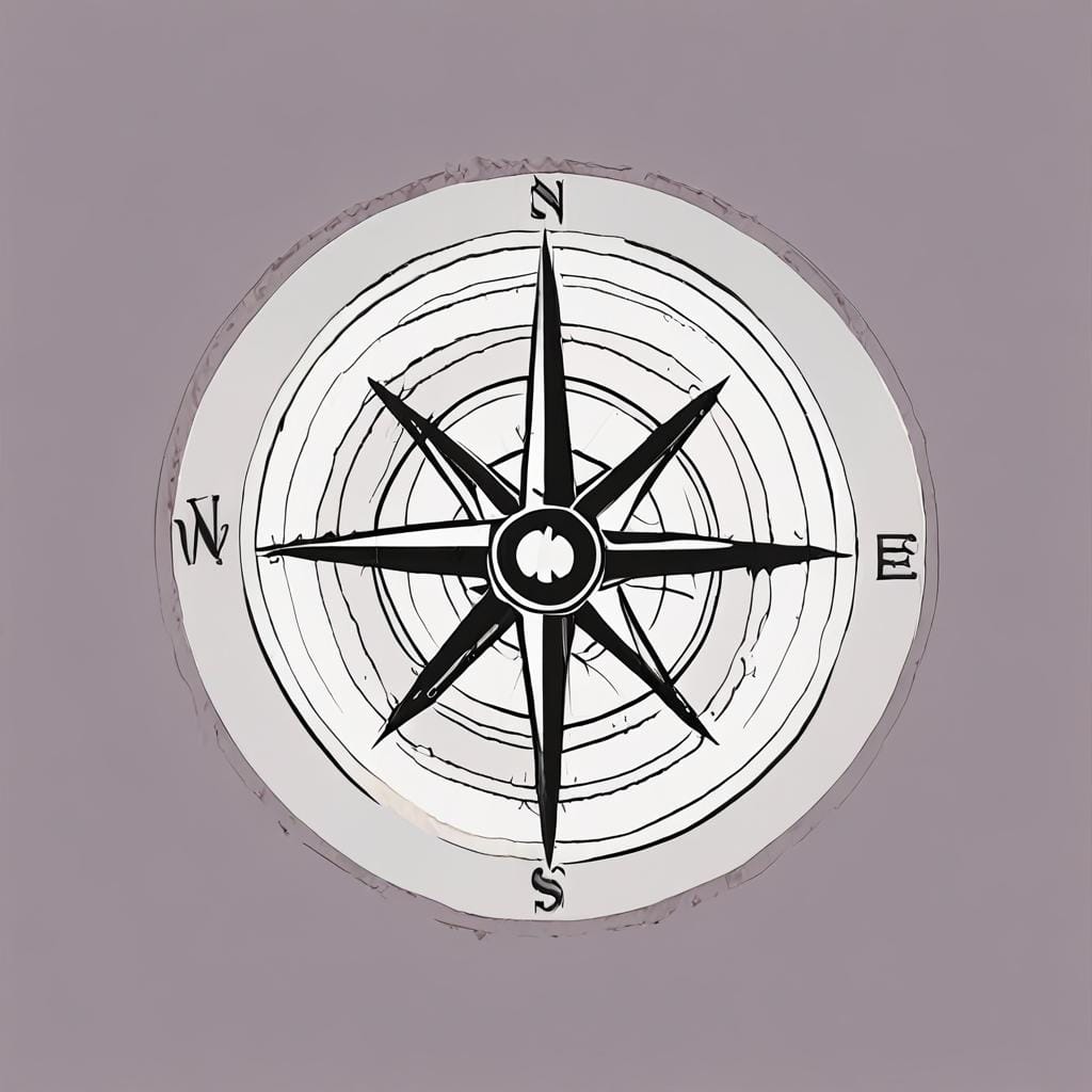 strategy compass icon
