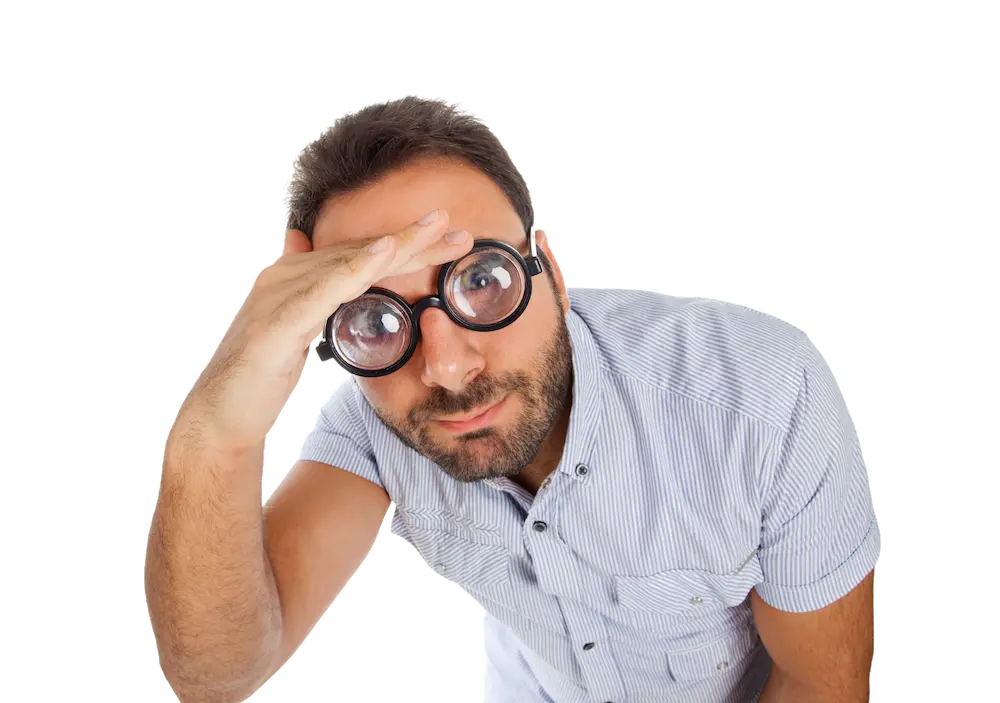 Curious man