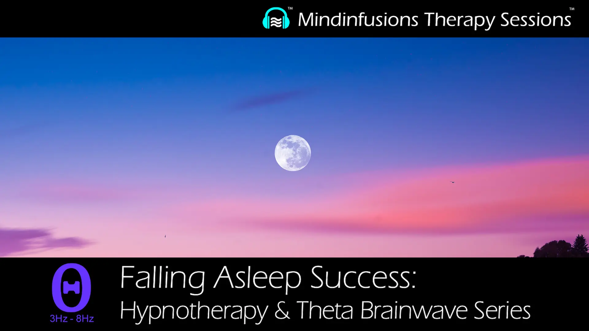 Falling Asleep Success: Hypnotherapy & Theta Brainwave Series