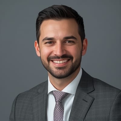 smiling man portrait professional