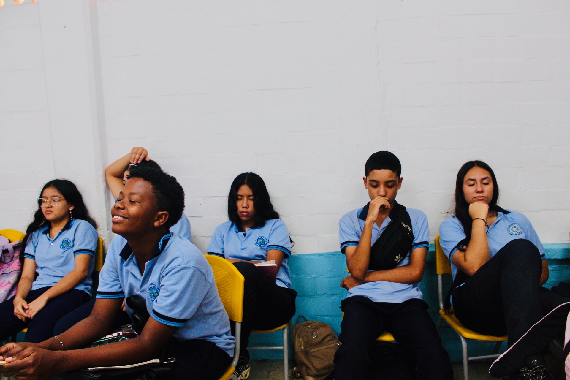 Estudiantes Meditando