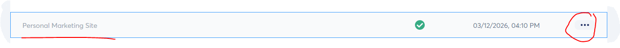 Systeme.io Funnel Three Dots Button