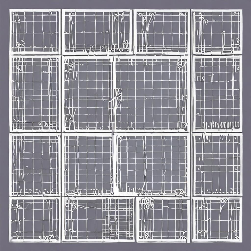blueprint grid