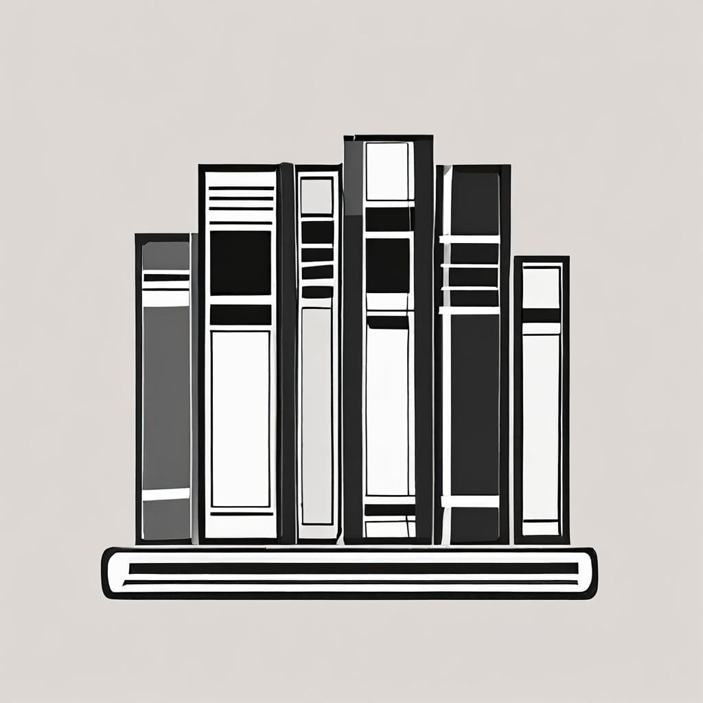 book stack