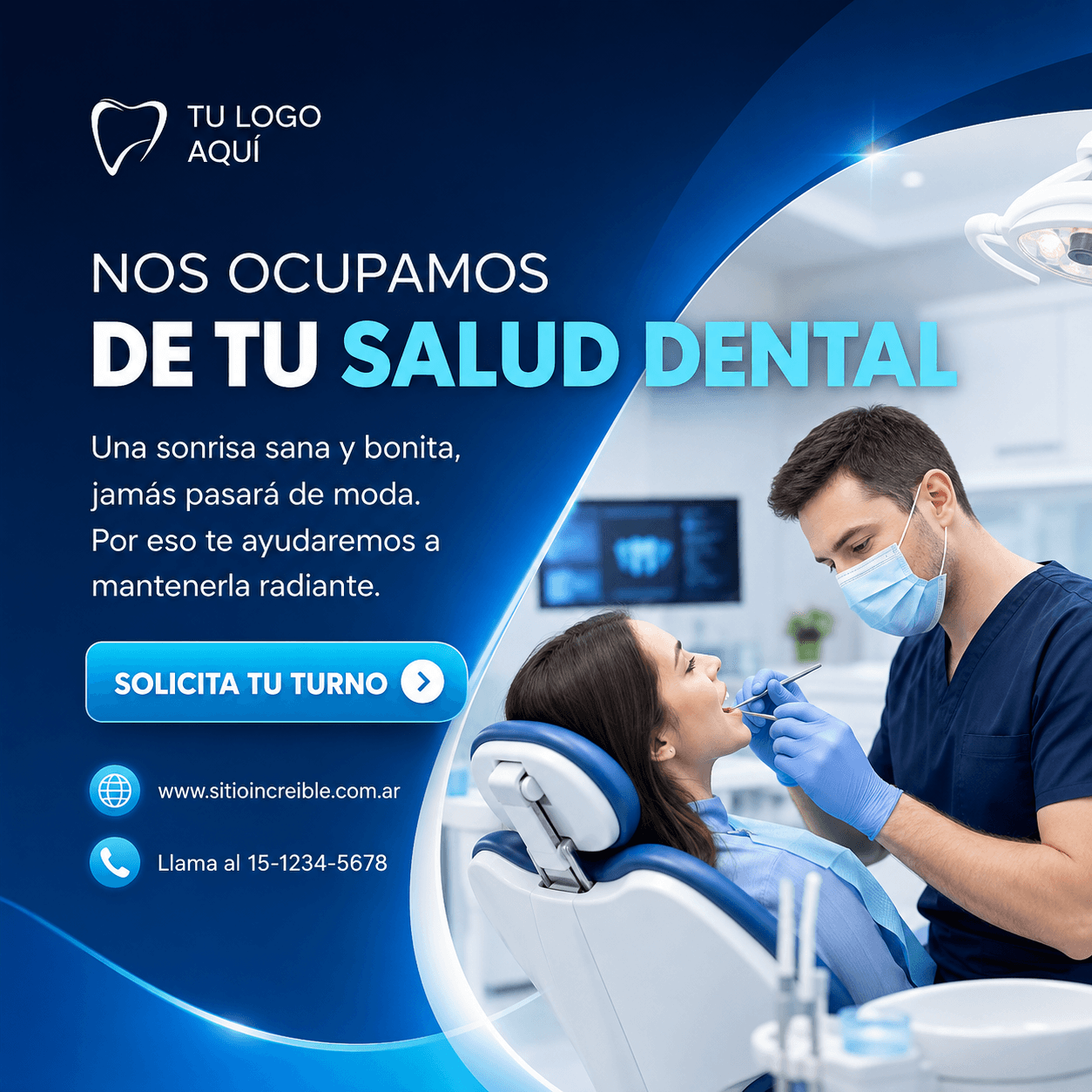 Consultorio dental, después