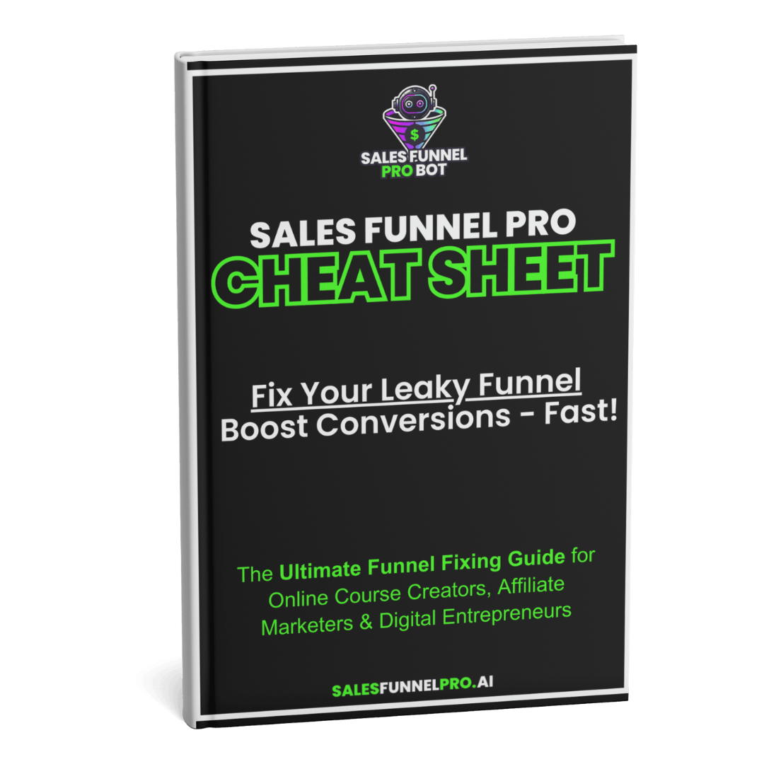 SAles Funnel Pro Cheat Sheet