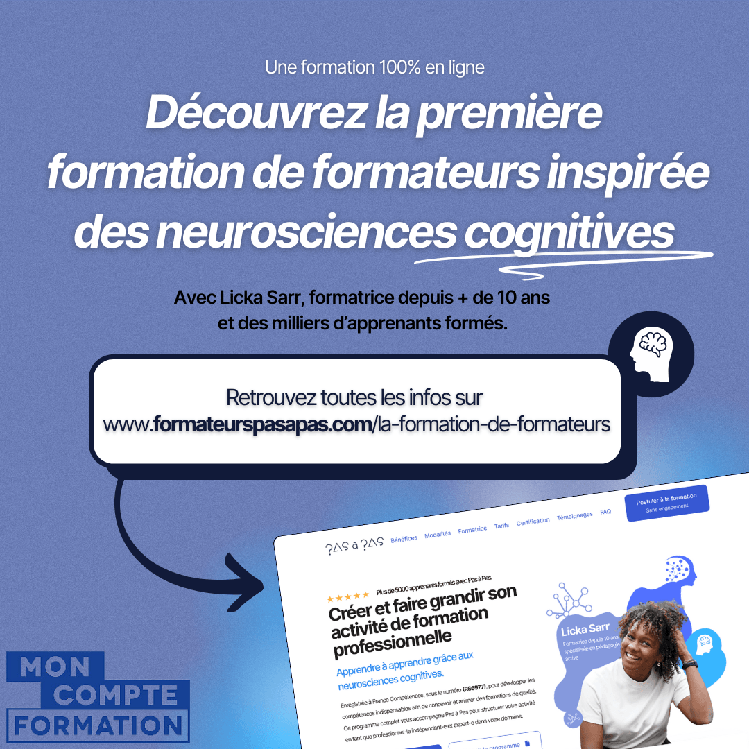 Formation Créer et faire grandir son activité de formation