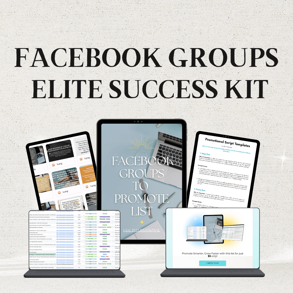 Facebook Groups Elite Success Kit