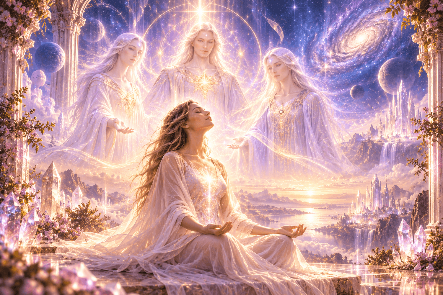 Celestial Guides and Sacred Light