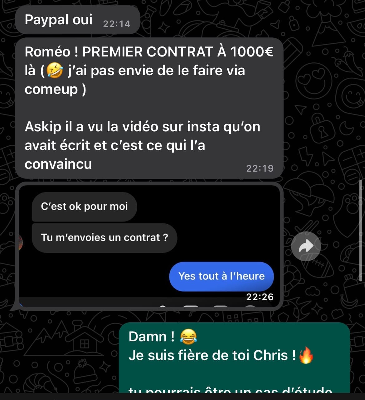 Témoignage 1