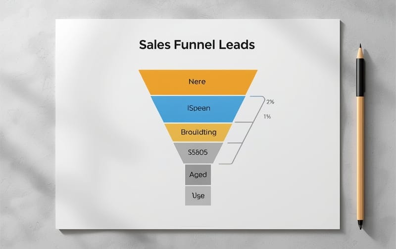 sales funnel leads chart