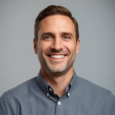 smiling man portrait contractor