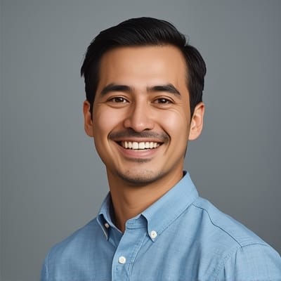 smiling man portrait contractor