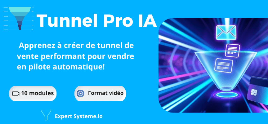 Créer des tunnels de vente systeme.io