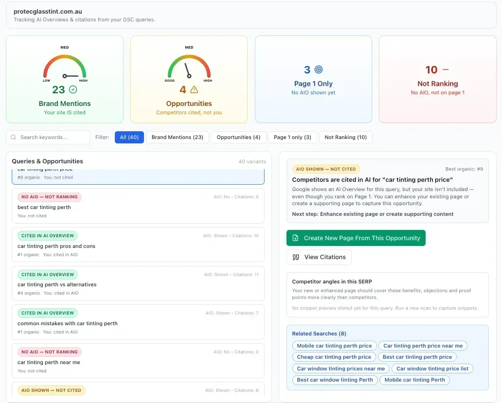AI Search Mentions (See If AI Is Choosing You)