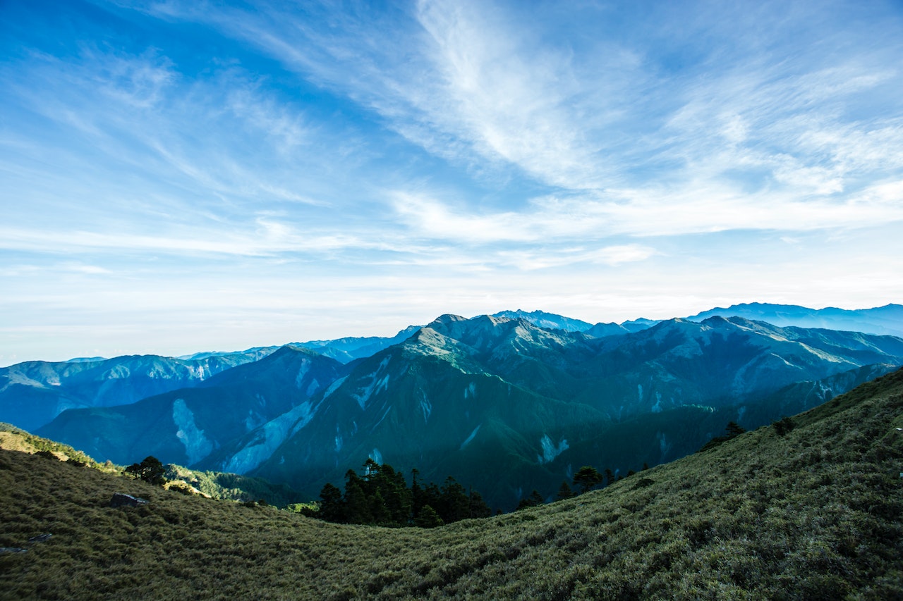 Mountain Views Nantou County Taiwan 