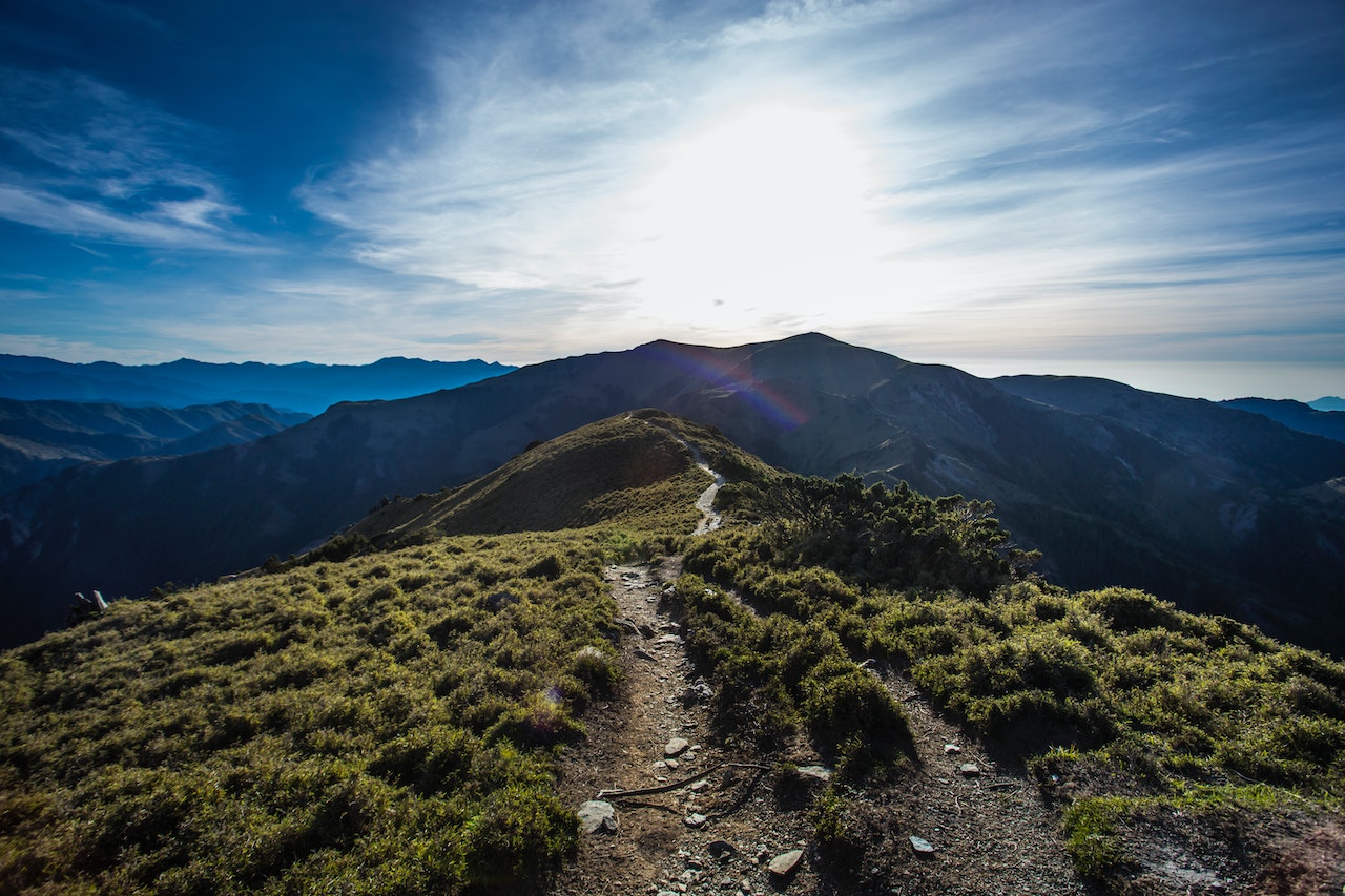 Alishan Mountain View in Taiwan