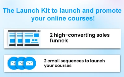 Systeme.io Launch Kit Sales funnel template and email sequence