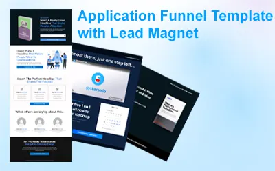 Free template for sales funnel with lead magnet