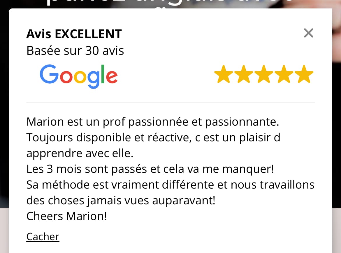 Avis Google