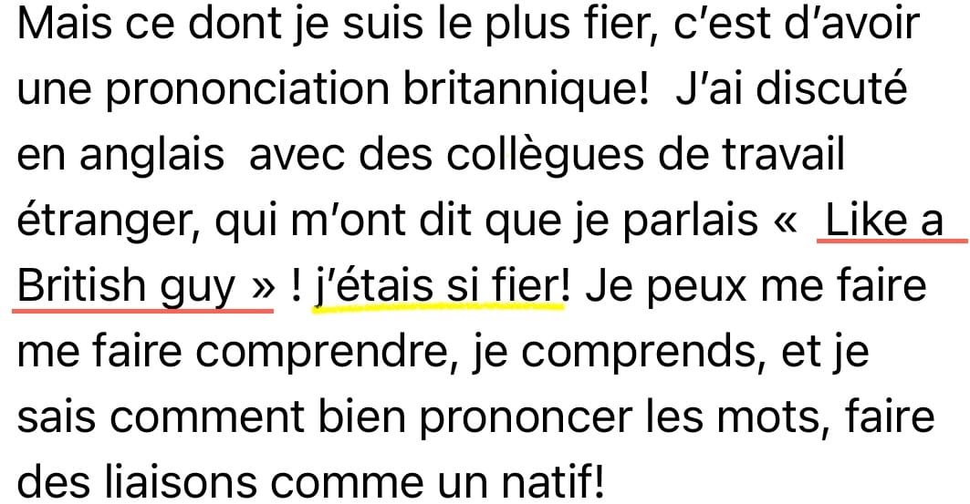 Avis élève