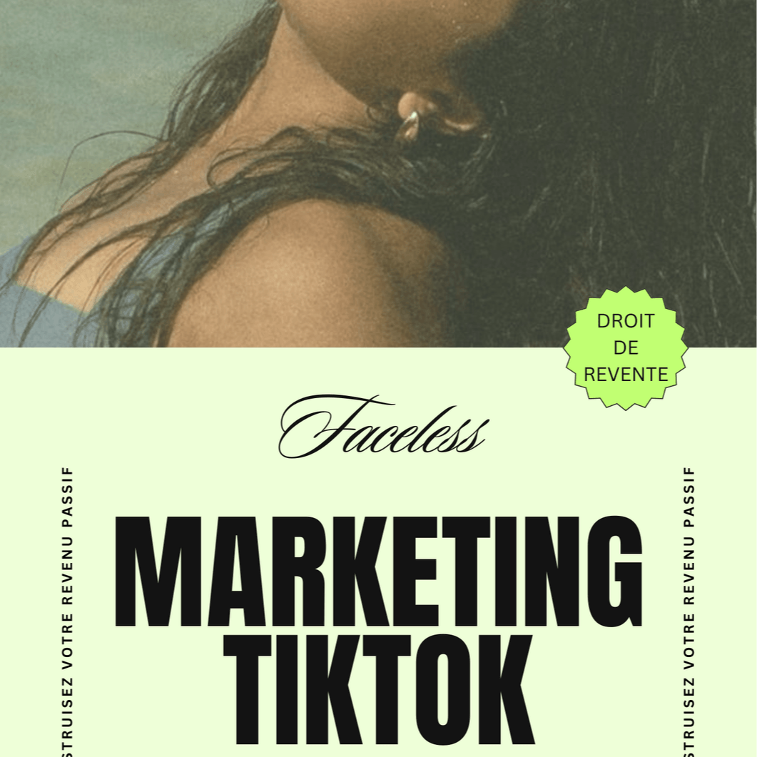 Faceless Marketing TikTok
