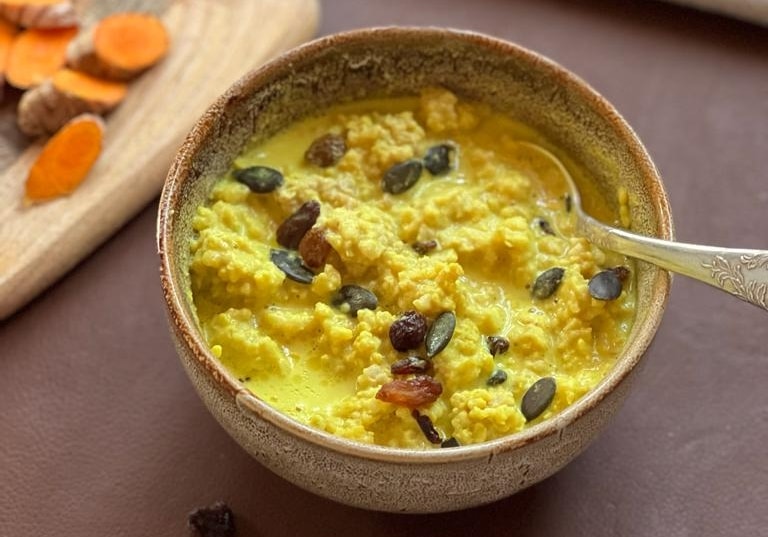 Turmeric Millet Porridge