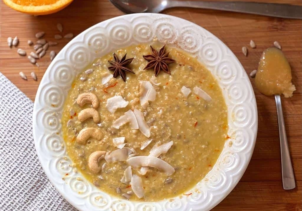 Saffron Overnight Oats