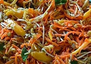 Bean Sprouts Mango Asian Salad