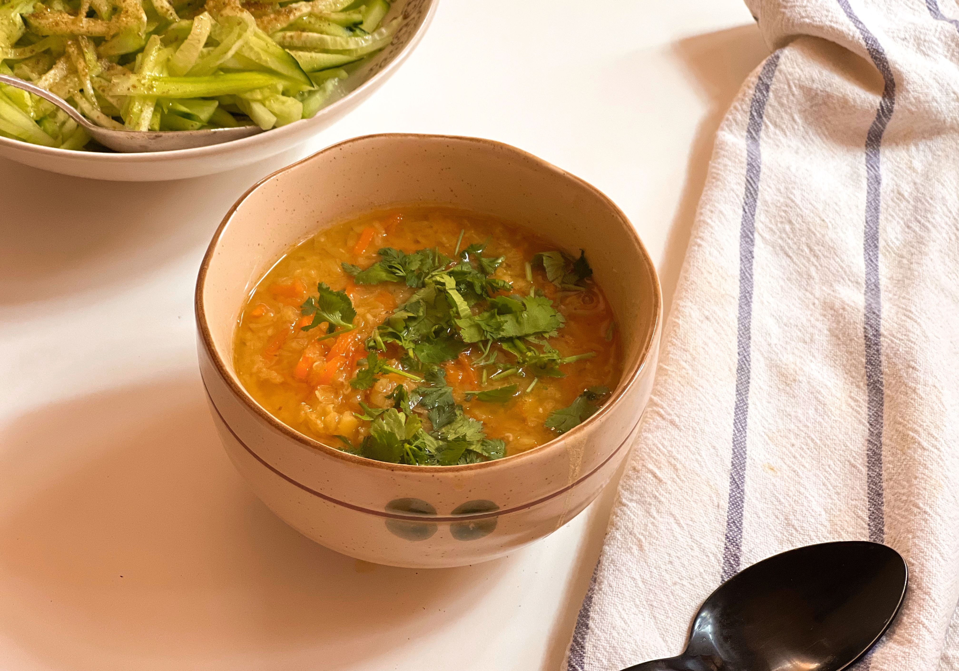 Simply red lentil dhal