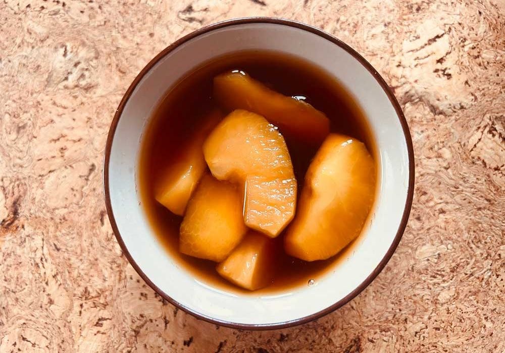 Chai Spiced Stewed Apples