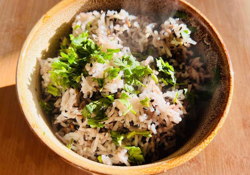 Black Sesame Rice