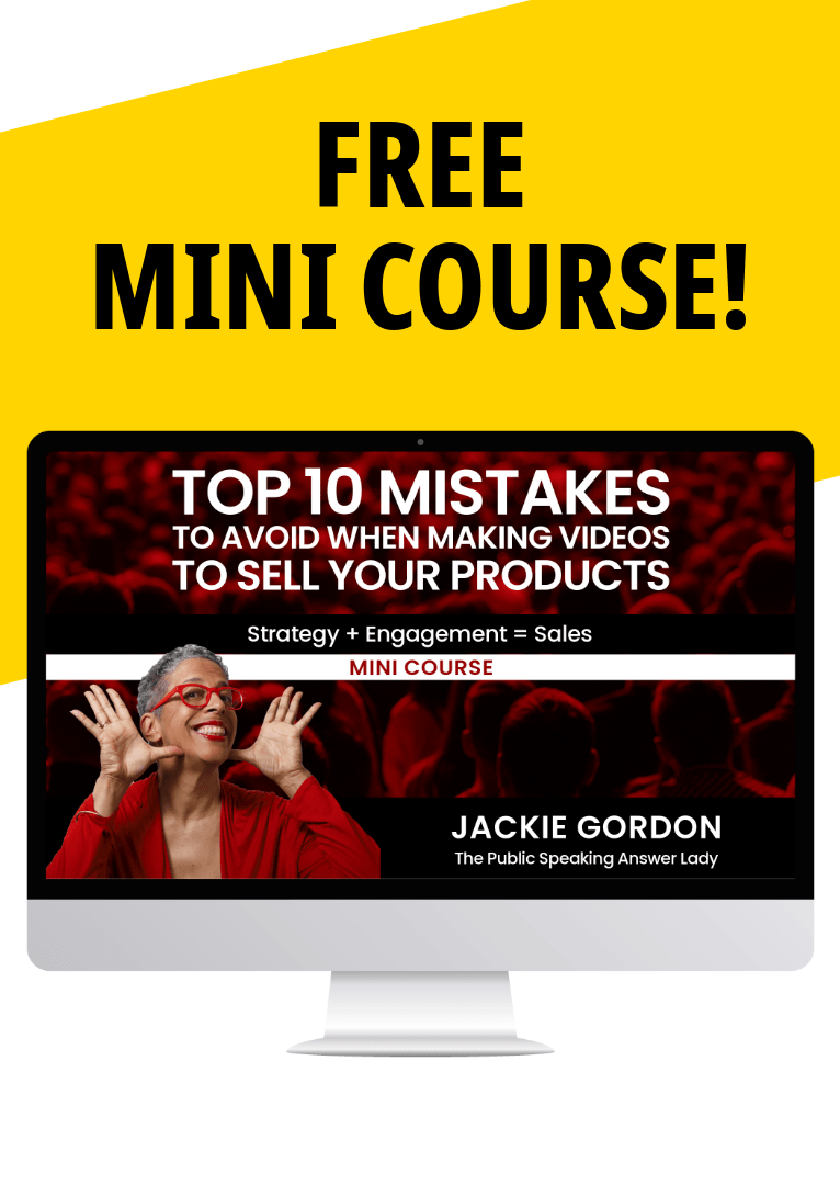 "Top Ten Mistakes to Avoid When Making Videos to Sell Your Products"
