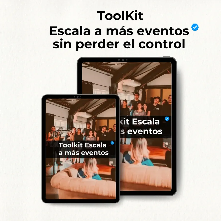 Bono: guía estratégica de un evento a varios, cómo escalar sin perder el control