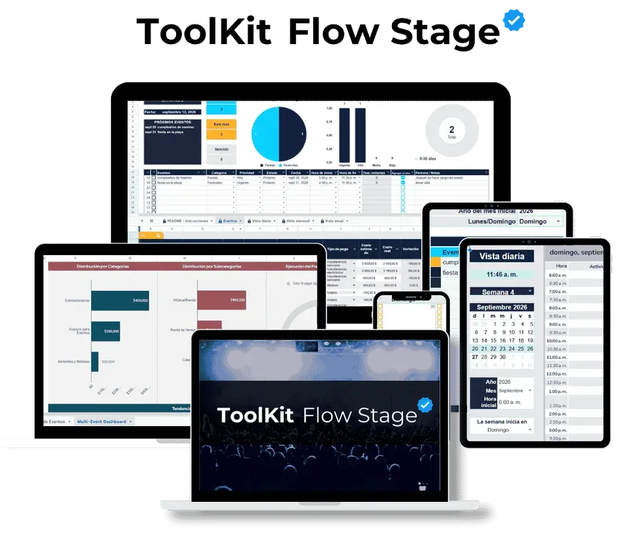 ToolKit Flow Stage - vista general del sistema