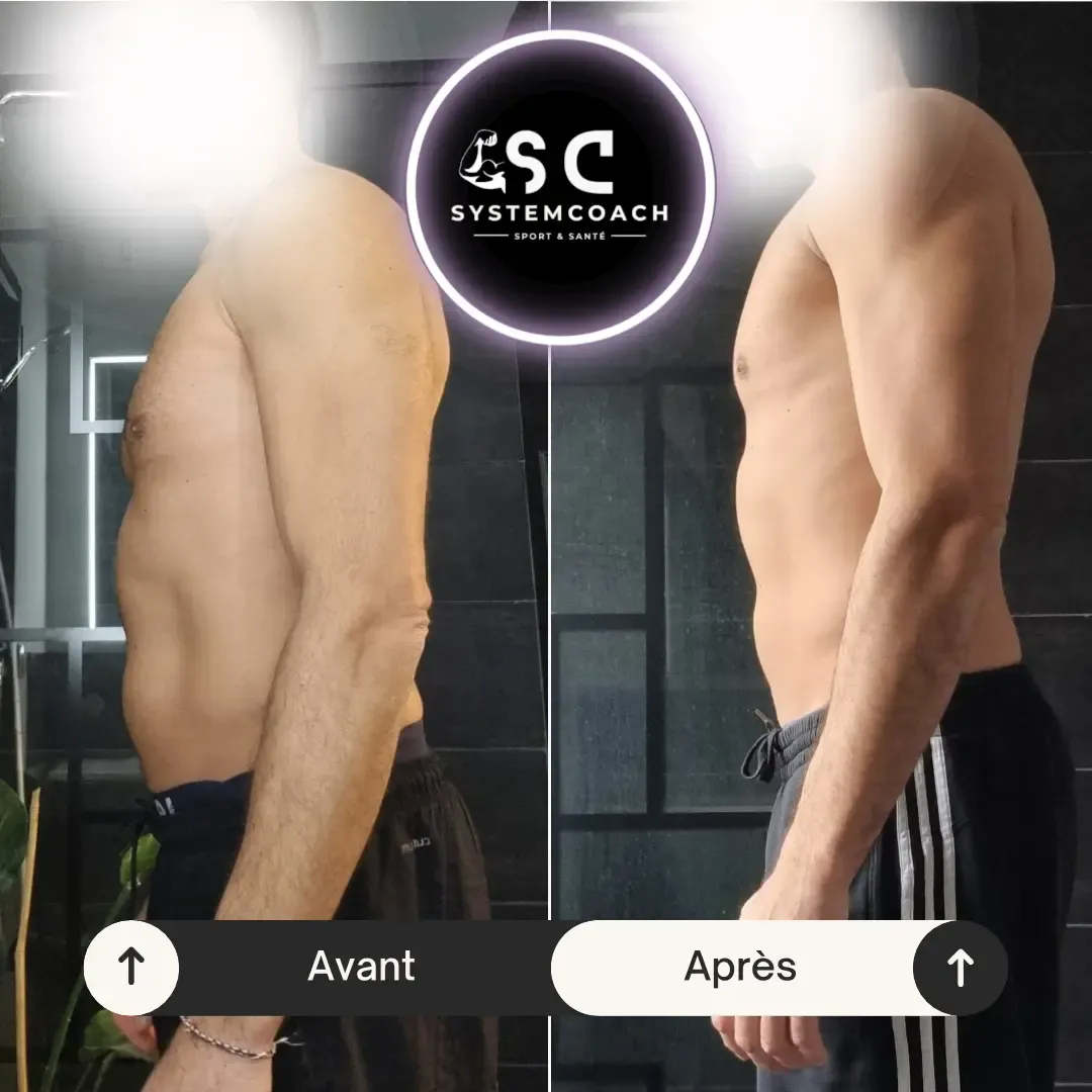 transformation physique, résultats perte de poids