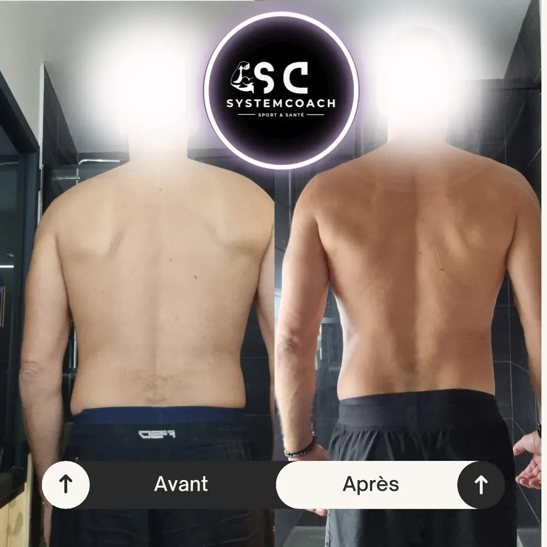 transformation physique, résultats perte de poids