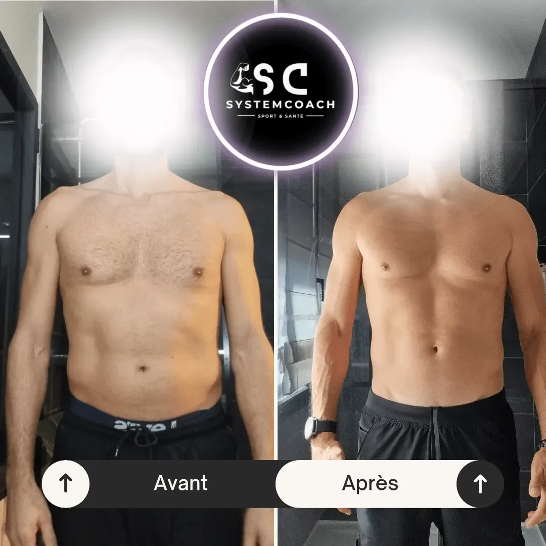 témoignages coaching sportif, transformation physique, résultats perte de poids