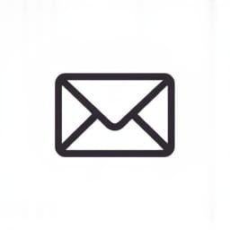 email envelope line icon