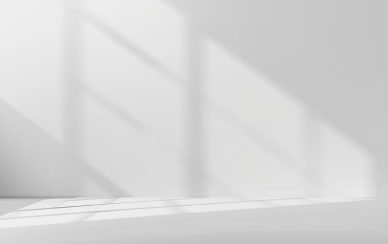 clean minimal digital guide mockup neutral background