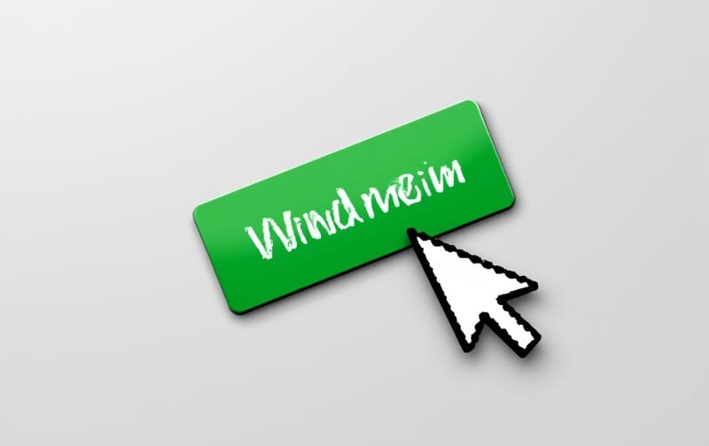 green website button cursor