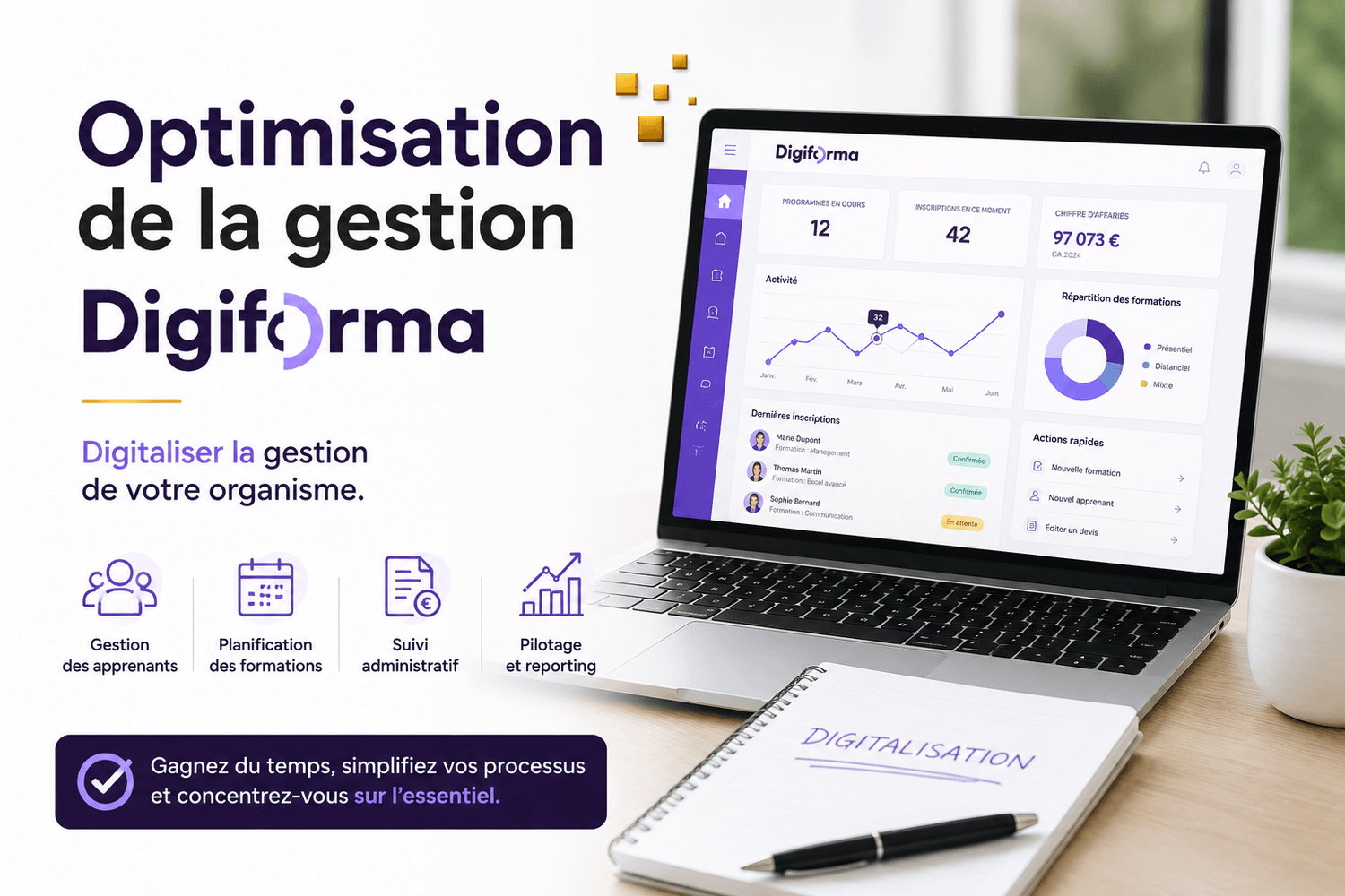 Optimisation Digiforma