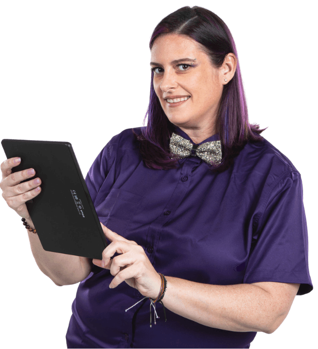 Photo of Mandi Hawke inviting you for a Visibility Audit