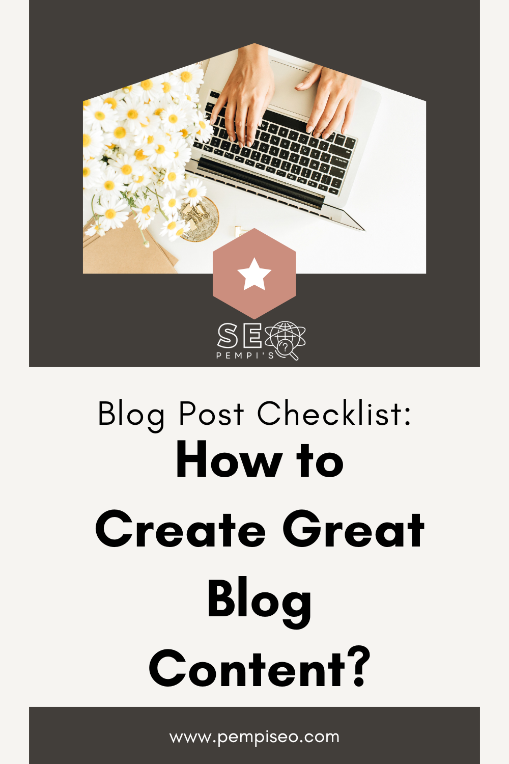 blog post checklist cover image