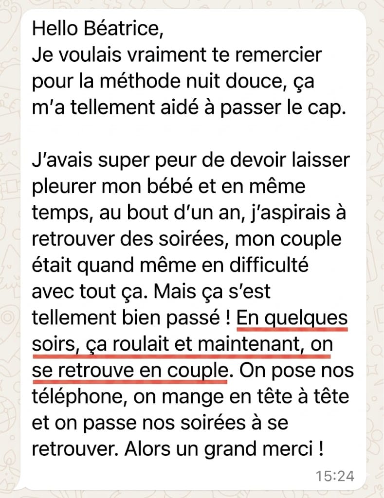Témoignage maman convaincue